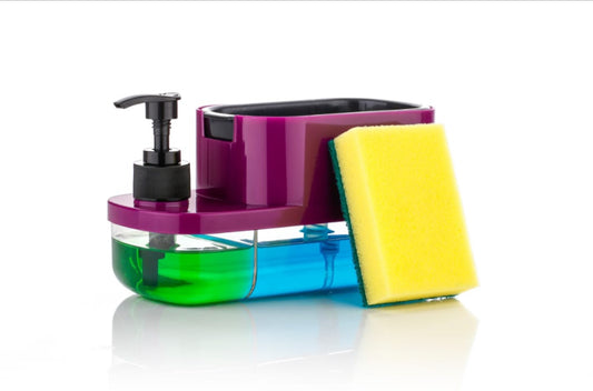 3 in 1 Soap Pump Dispenser Dish