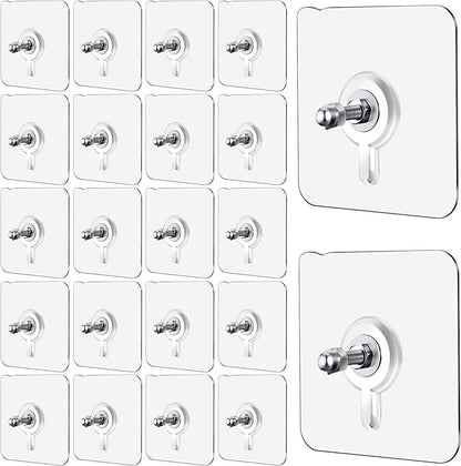 Wall Mount Screw Hooks 10 Pcs