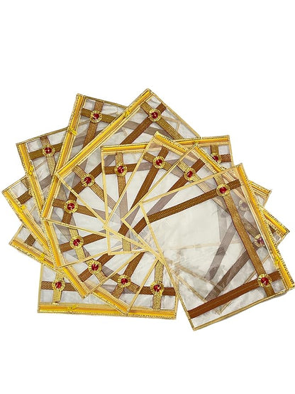 Single Packing Saree/Suit Cover Bags (Pack of 6)