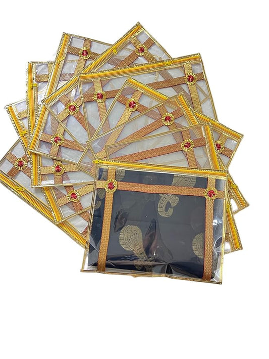 Single Packing Saree/Suit Cover Bags (Pack of 6)