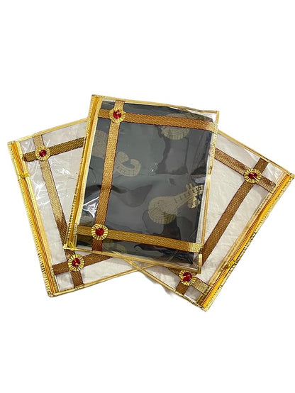 Single Packing Saree/Suit Cover Bags (Pack of 6)